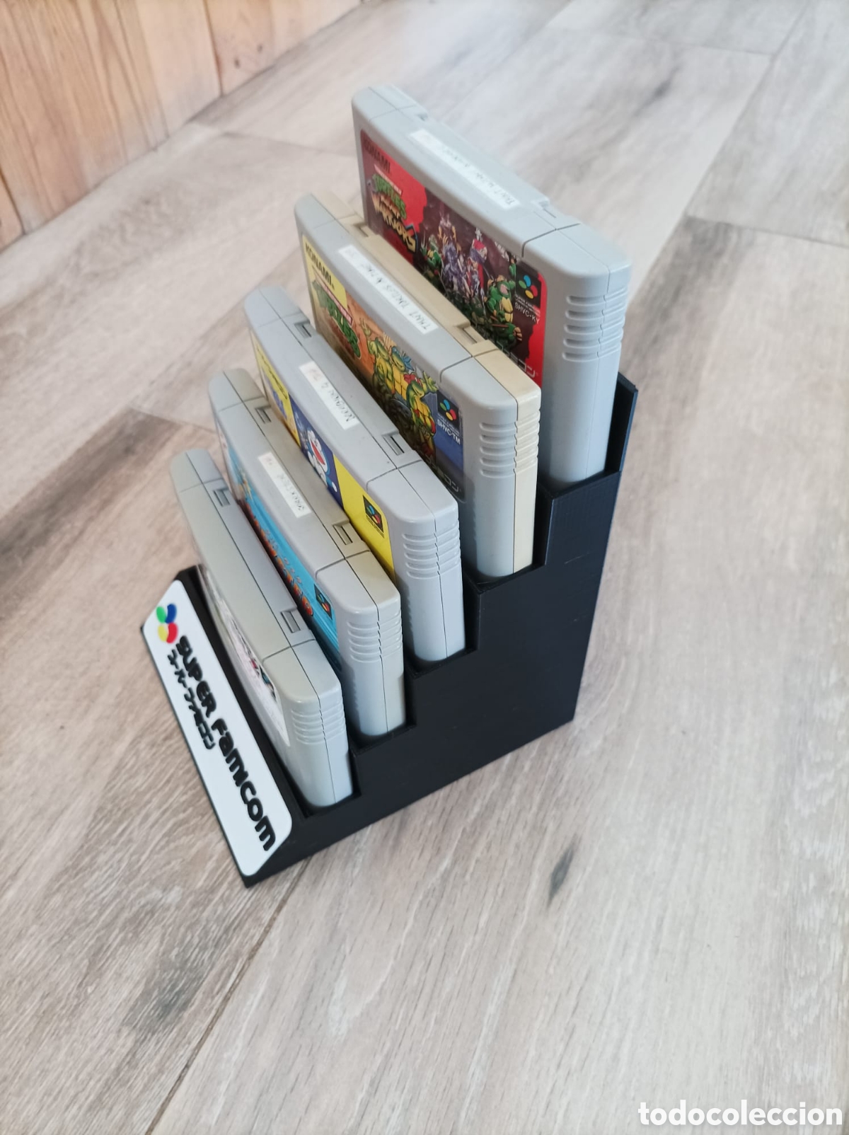 Videojuegos y consolas: Soporte juegos s&uacute;per famicom - Foto 2