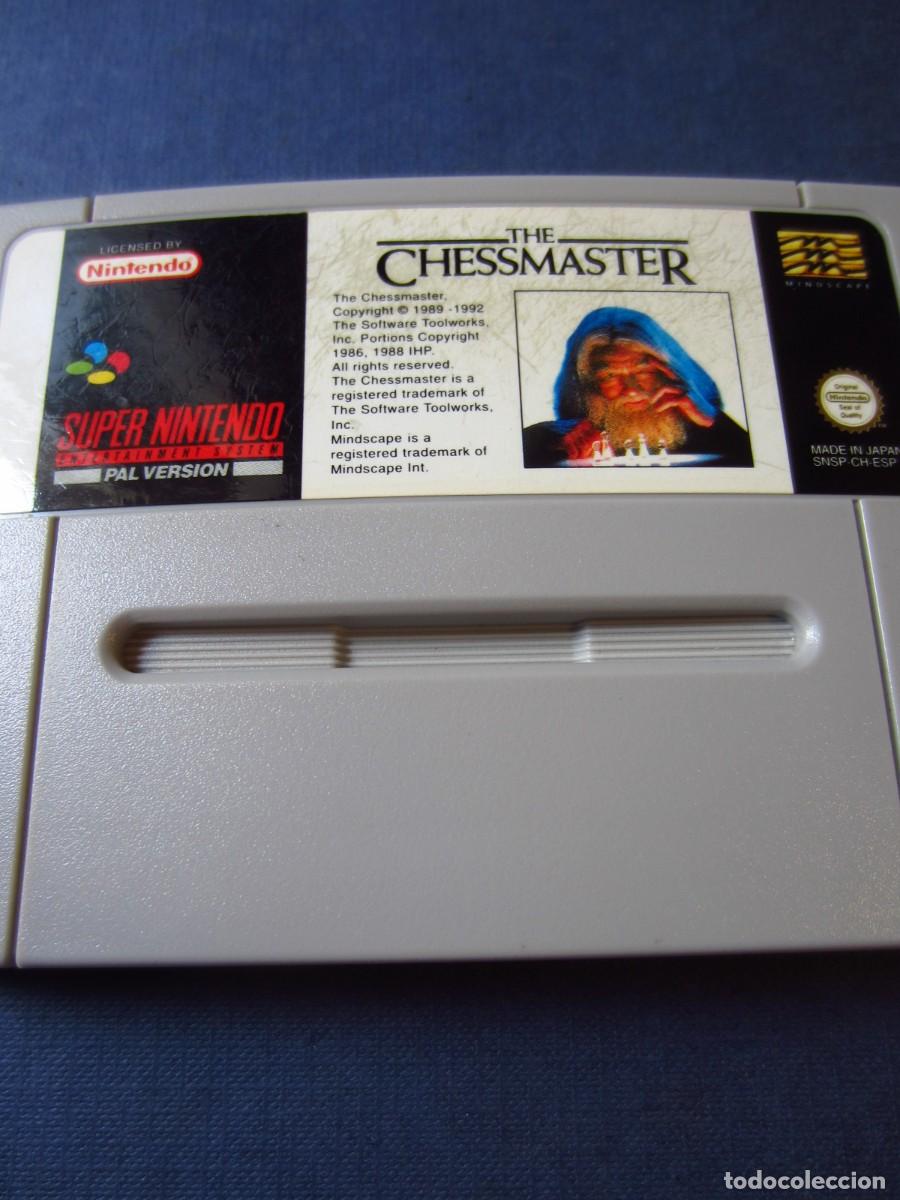 Videojuegos y consolas: ChessMaster (SNES Super Nintendo Entertainment System) - Foto 4