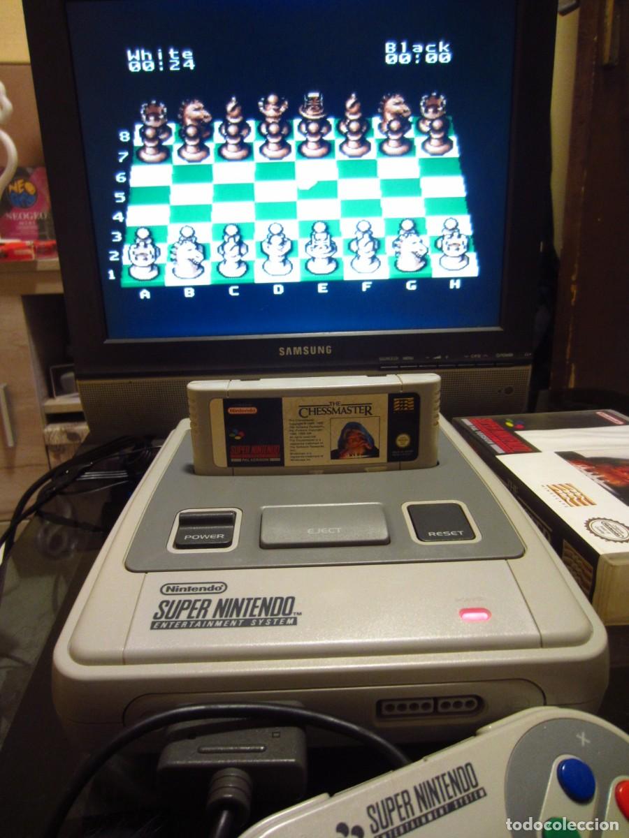 Videojuegos y consolas: ChessMaster (SNES Super Nintendo Entertainment System) - Foto 14