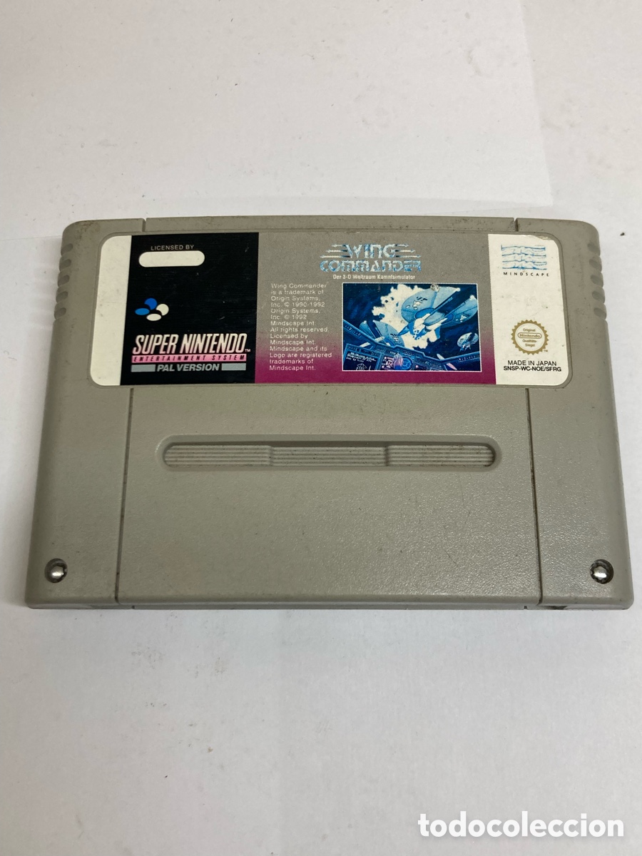 Videojuegos y consolas: Juego SuperNintendo Wing Commander /24 - Foto 1