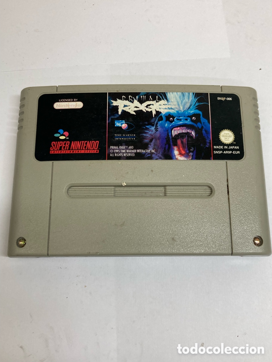 Videojuegos y consolas: Juego SuperNintendo Rage/22 - Foto 1