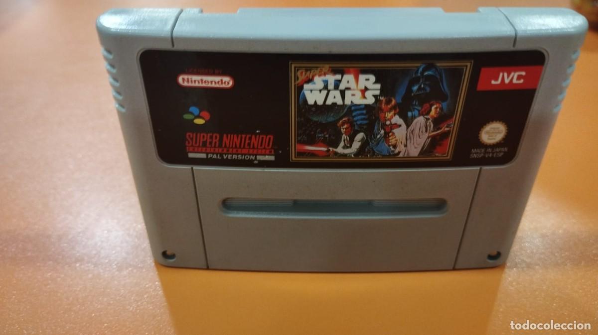 Videojuegos y consolas: Super Star Wars (Sin Caja) NES - Foto 1