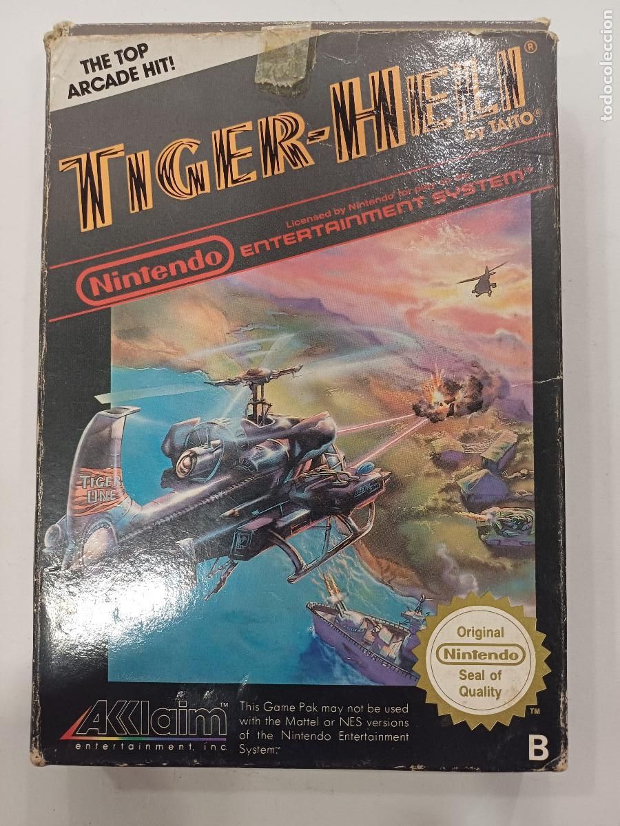 Videojuegos y consolas: TIGER HELI/NINTENDO NES. - Foto 1