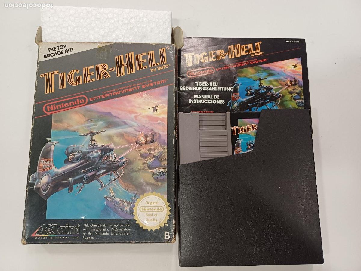 Videojuegos y consolas: TIGER HELI/NINTENDO NES. - Foto 2