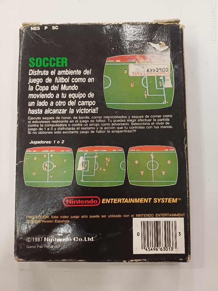Videojuegos y consolas: SOCCER/NINTENDO NES. - Foto 6