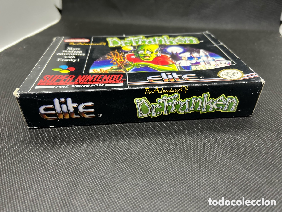 Videojuegos y consolas: S&uacute;per Nintendo Dr.Franken - Foto 4