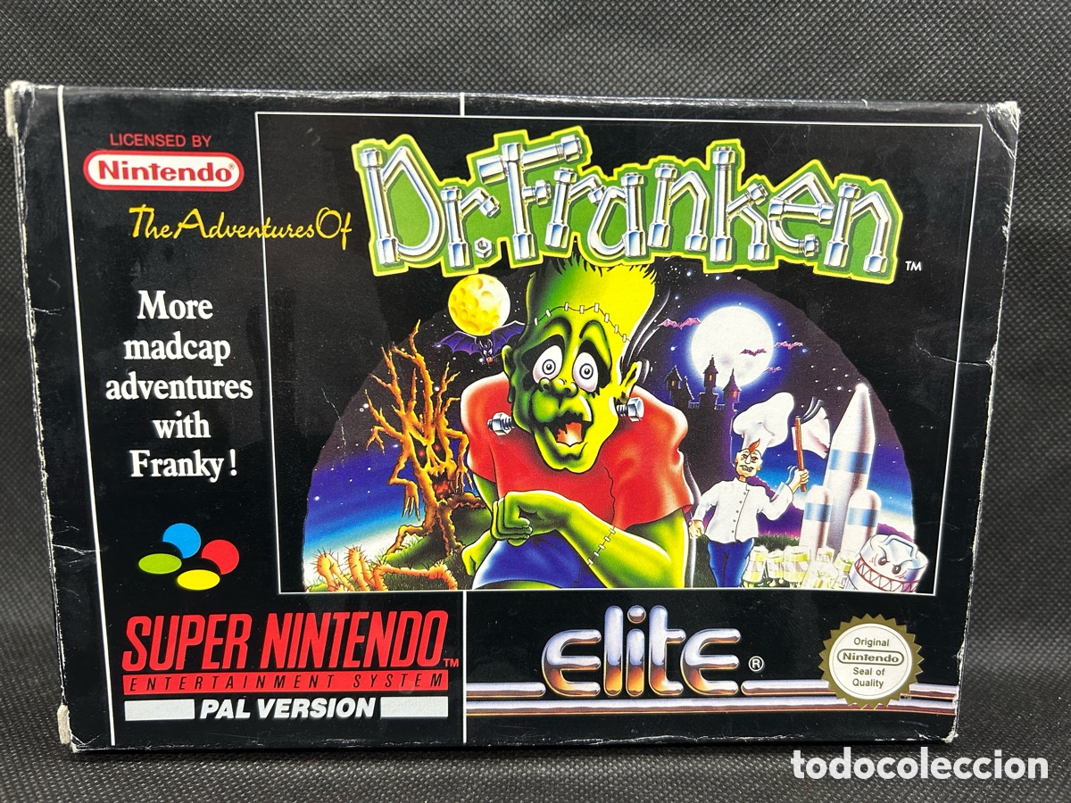 Videojuegos y consolas: S&uacute;per Nintendo Dr.Franken - Foto 1