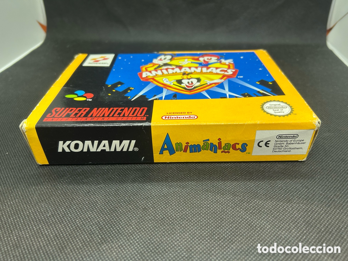 Videojuegos y consolas: S&uacute;per Nintendo Animaniacs - Foto 3