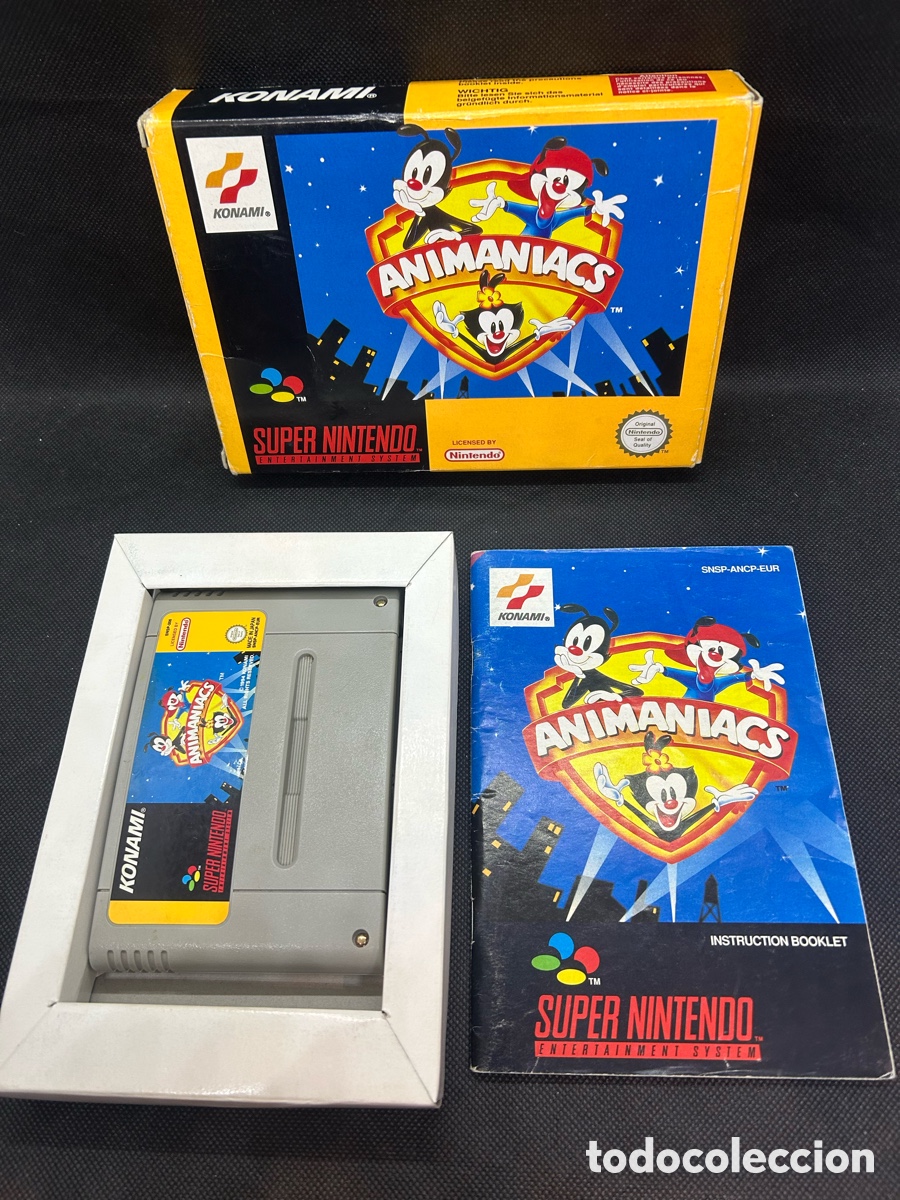 Videojuegos y consolas: S&uacute;per Nintendo Animaniacs - Foto 8