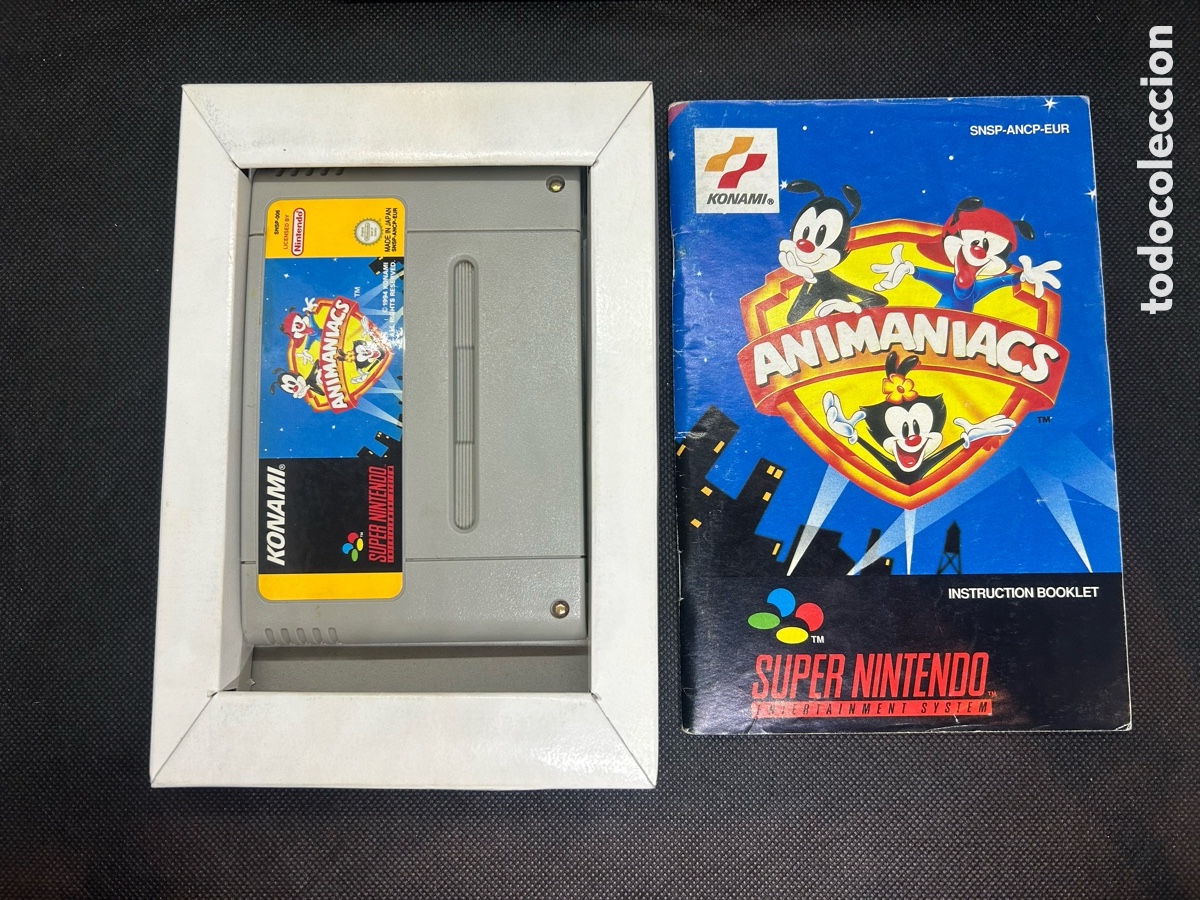 Videojuegos y consolas: S&uacute;per Nintendo Animaniacs - Foto 9
