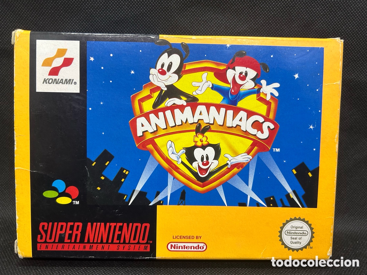Videojuegos y consolas: S&uacute;per Nintendo Animaniacs - Foto 1