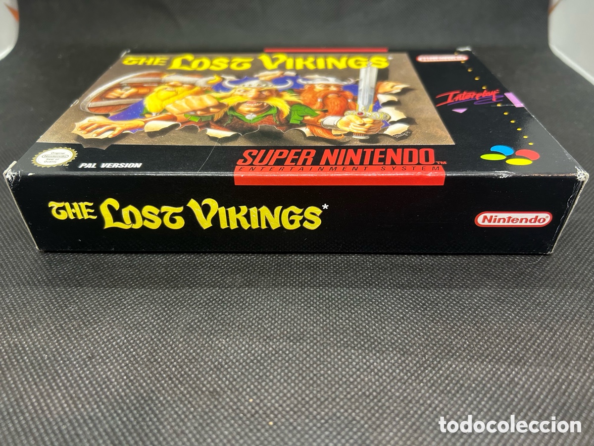 Videojuegos y consolas: S&uacute;per Nintendo The Lost Vikings - Foto 2