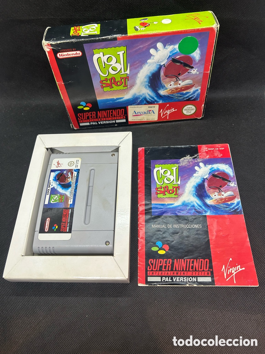 Videojuegos y consolas: S&uacute;per Nintendo Cool Spot - Foto 7