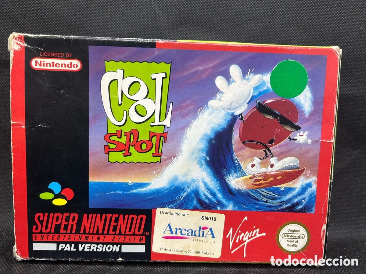 Videojuegos y consolas: S&uacute;per Nintendo Cool Spot - Foto 1