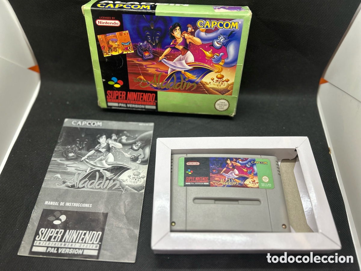 Videojuegos y consolas: S&uacute;per Nintendo Aladdin - Foto 8