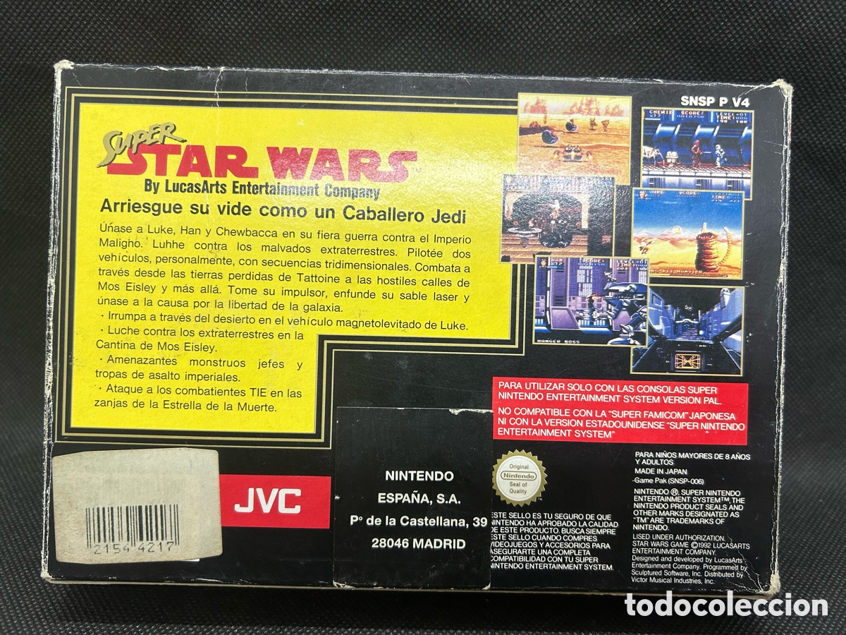 Videojuegos y consolas: S&uacute;per Nintendo star wars - Foto 2