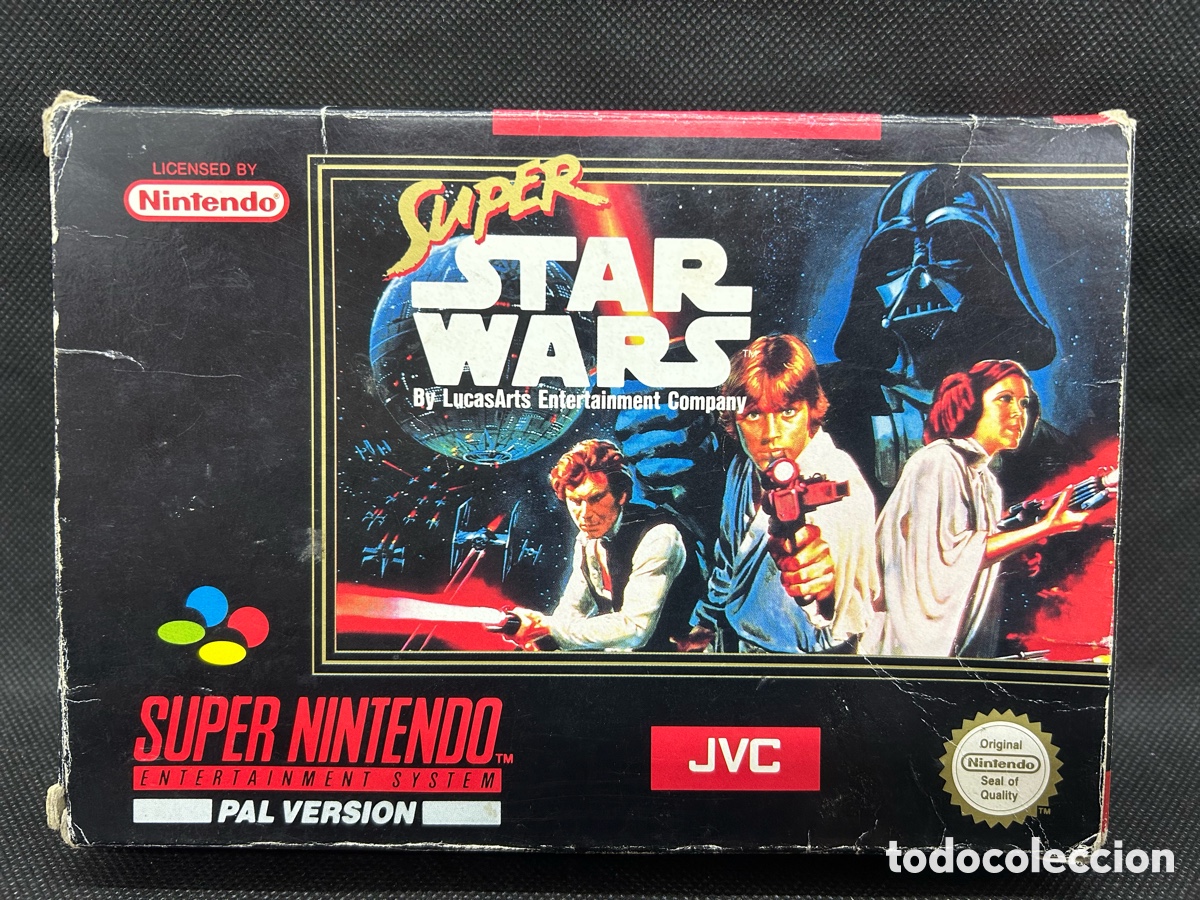 Videojuegos y consolas: S&uacute;per Nintendo star wars - Foto 1