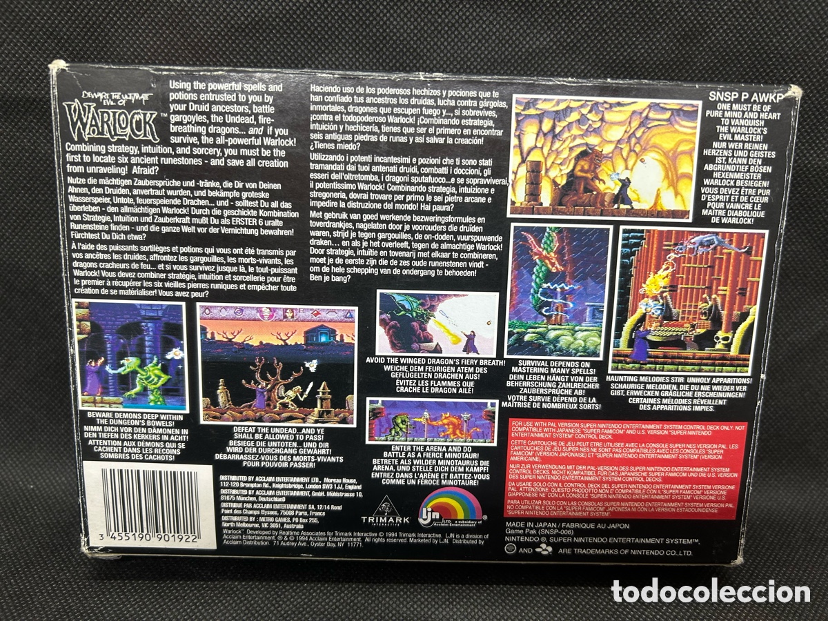 Videojuegos y consolas: S&uacute;per Nintendo Warlock - Foto 2