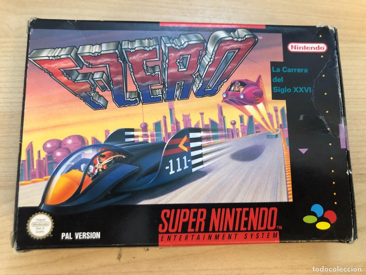 Videojuegos y consolas: F-ZERO. SUPER NINTENDO. PAL ESPA&Ntilde;A - Foto 1