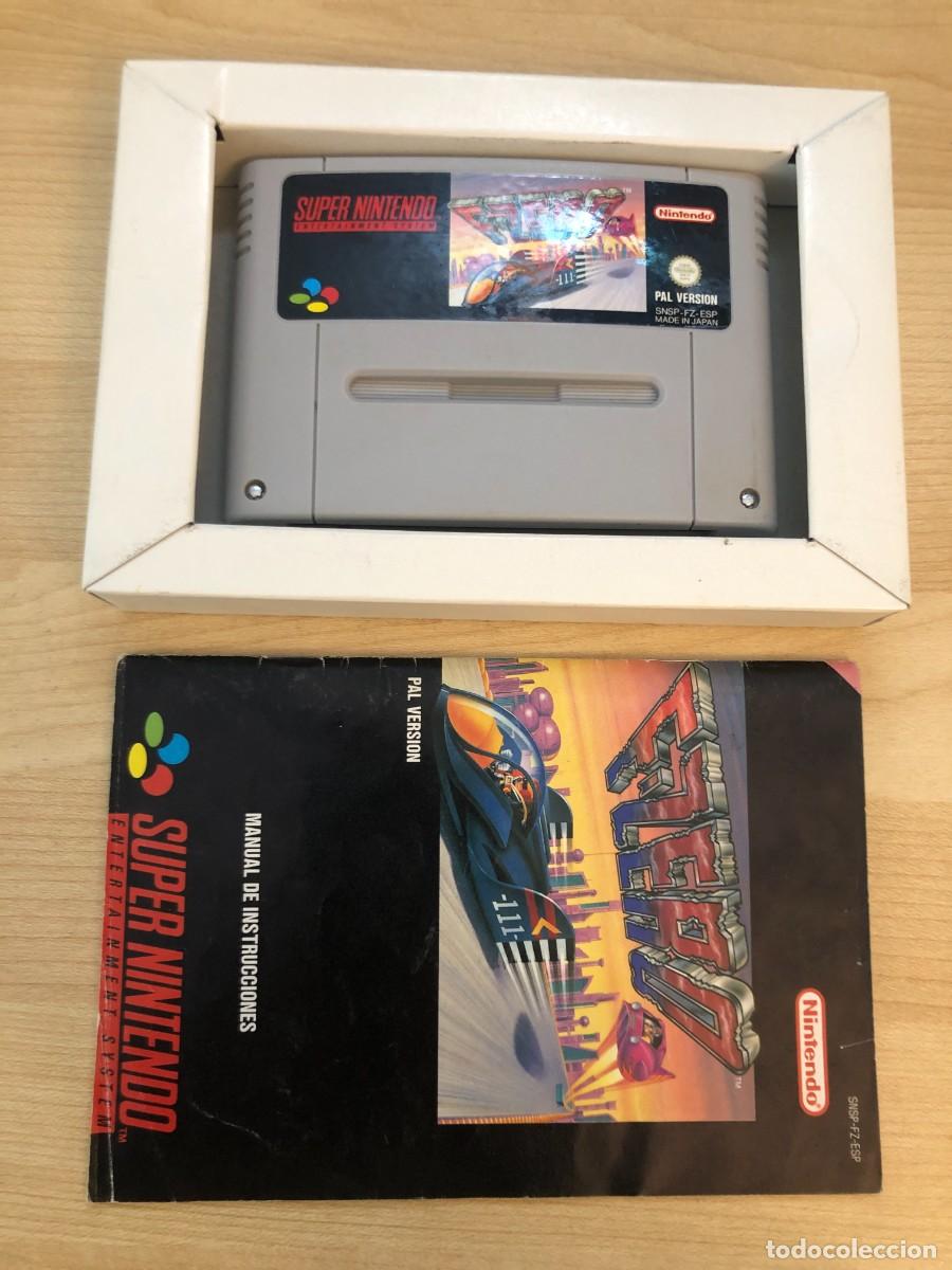 Videojuegos y consolas: F-ZERO. SUPER NINTENDO. PAL ESPA&Ntilde;A - Foto 5