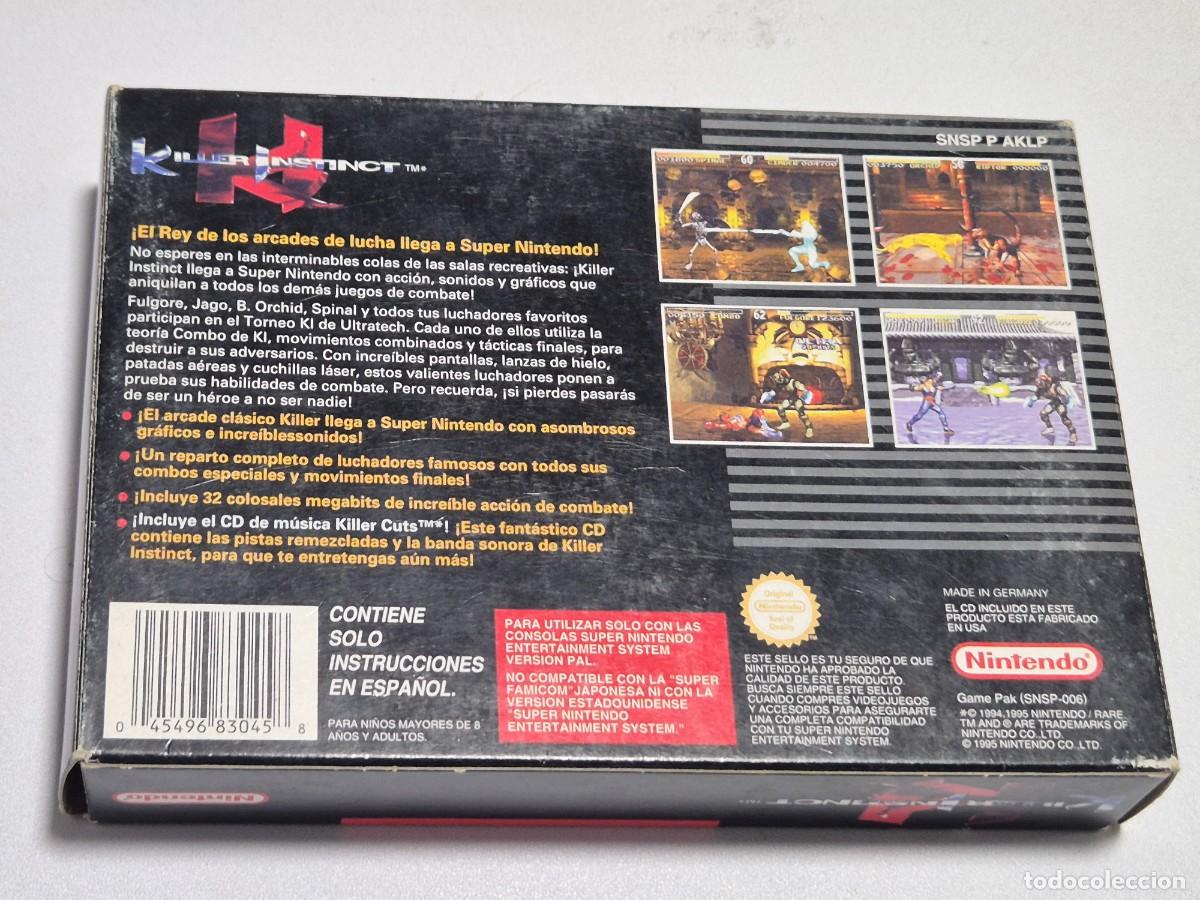 Videojuegos y consolas: KILLER INSTINCT . Supernintendo - Foto 2