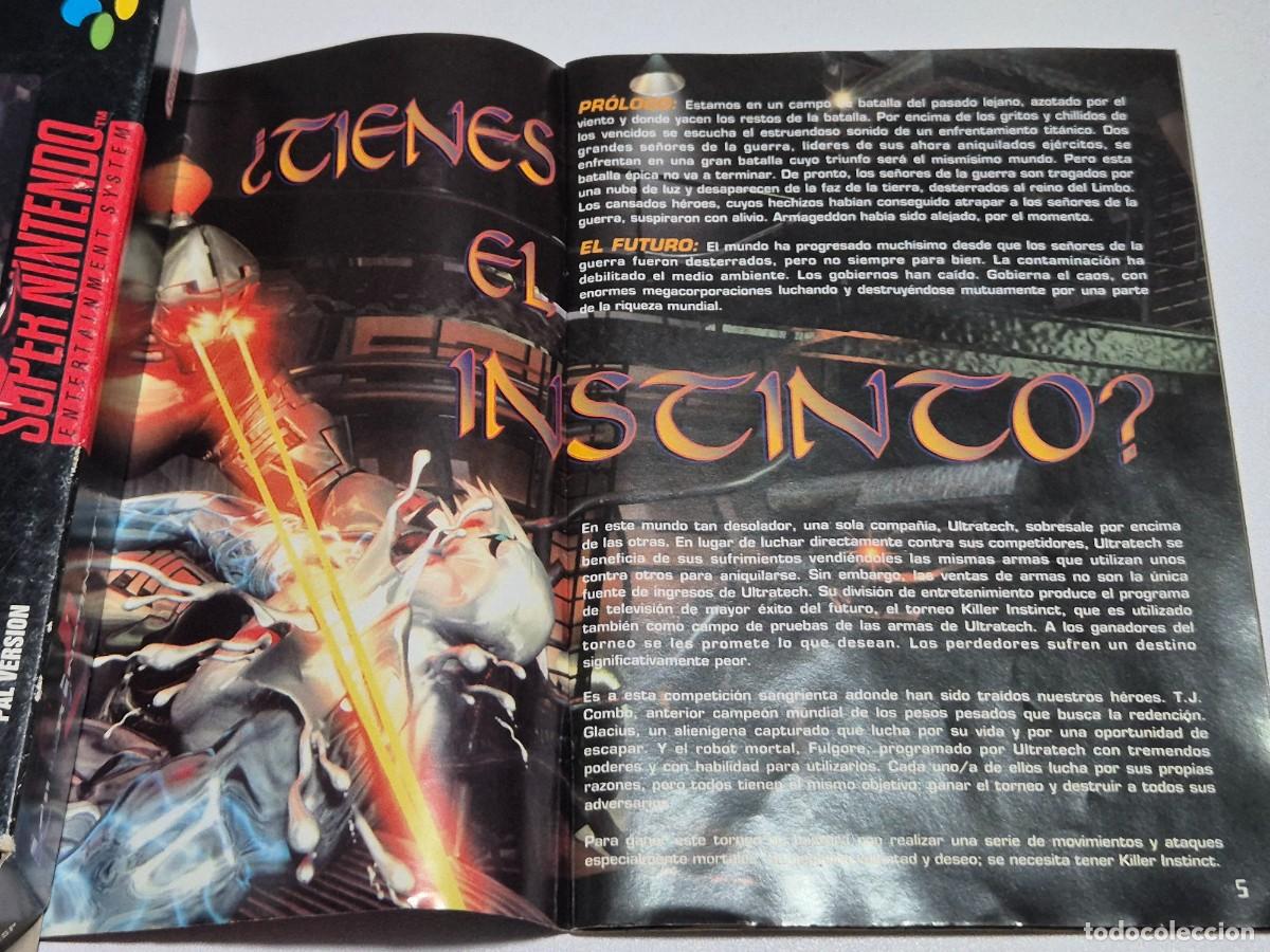Videojuegos y consolas: KILLER INSTINCT . Supernintendo - Foto 15