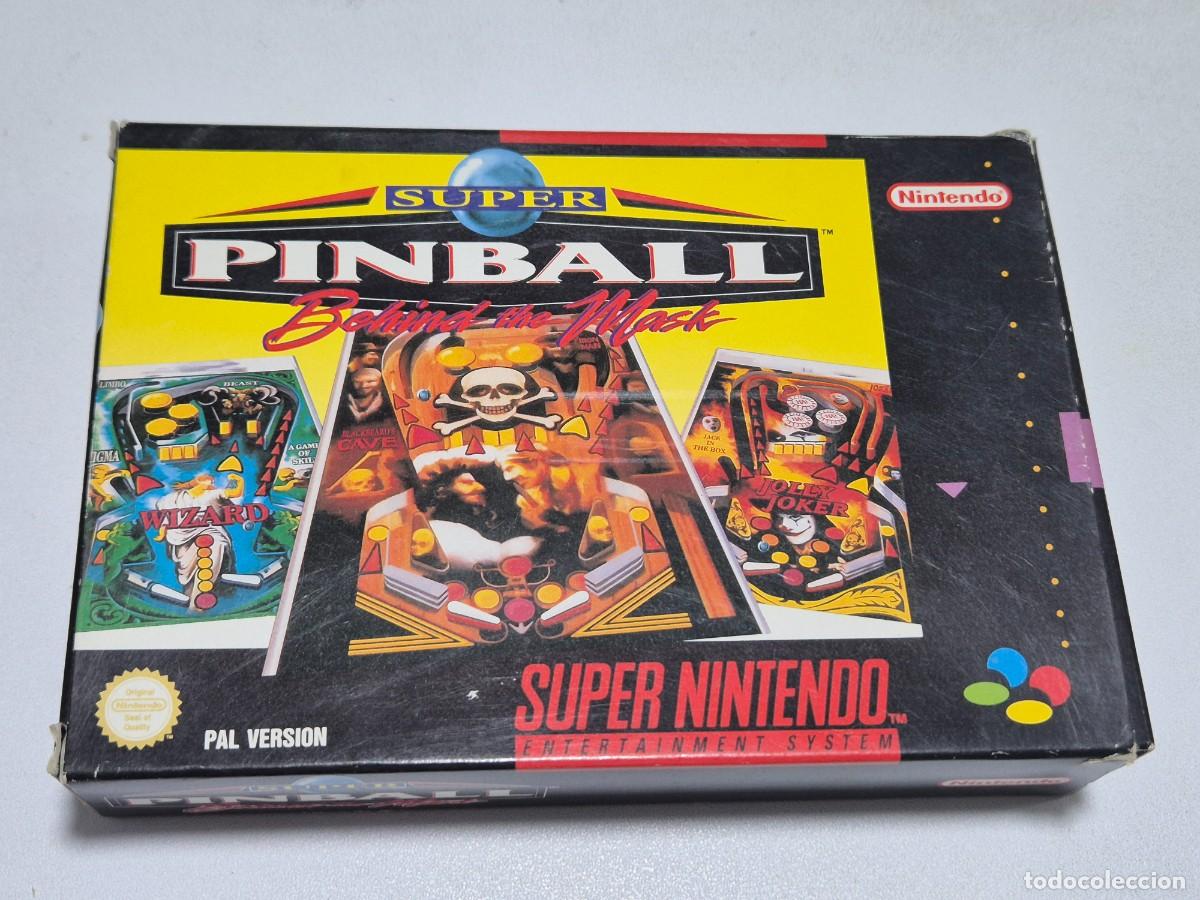 Videojuegos y consolas: SUPER PINBALL BEHIND THE MASK - Foto 1