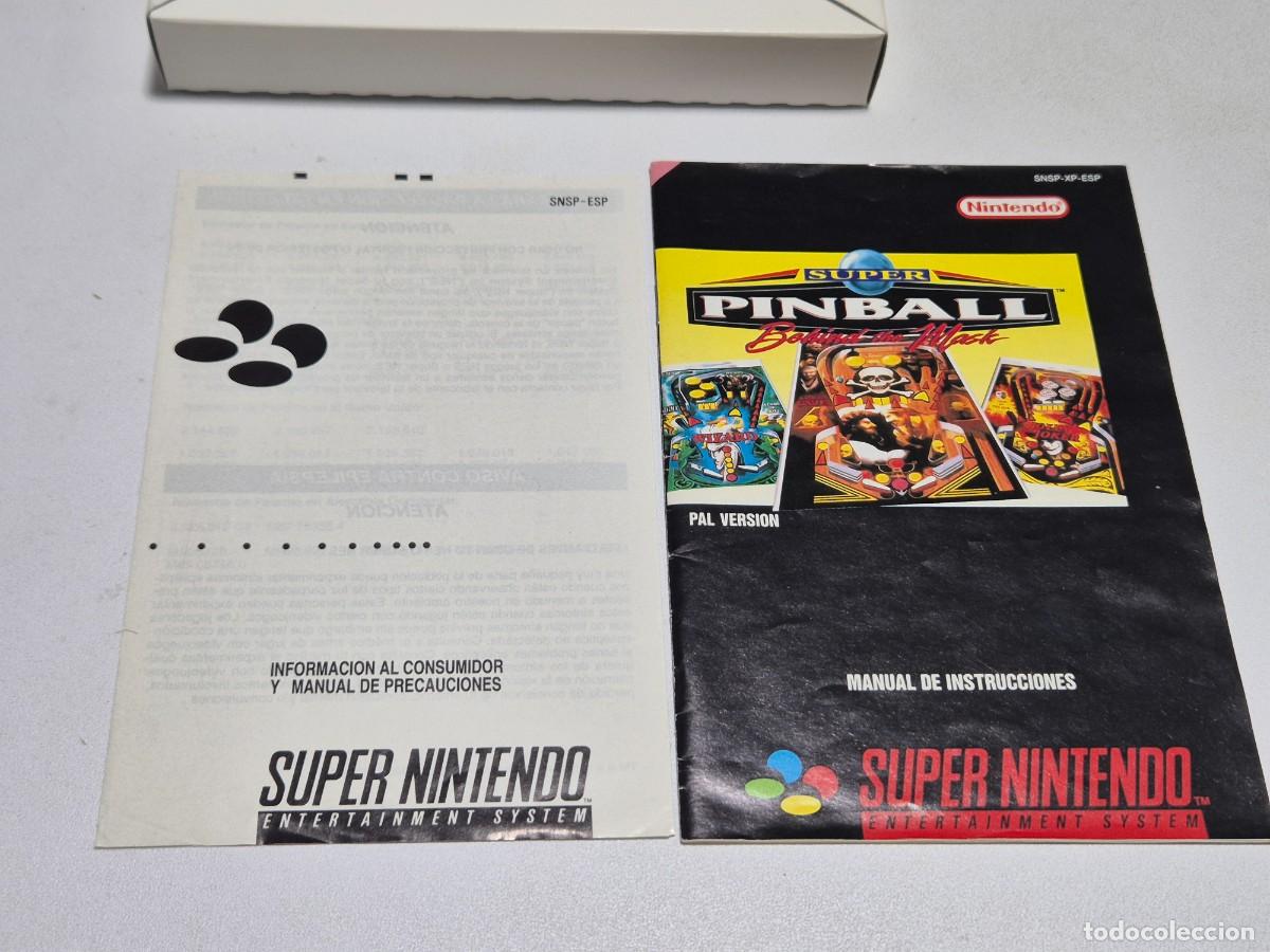 Videojuegos y consolas: SUPER PINBALL BEHIND THE MASK - Foto 15
