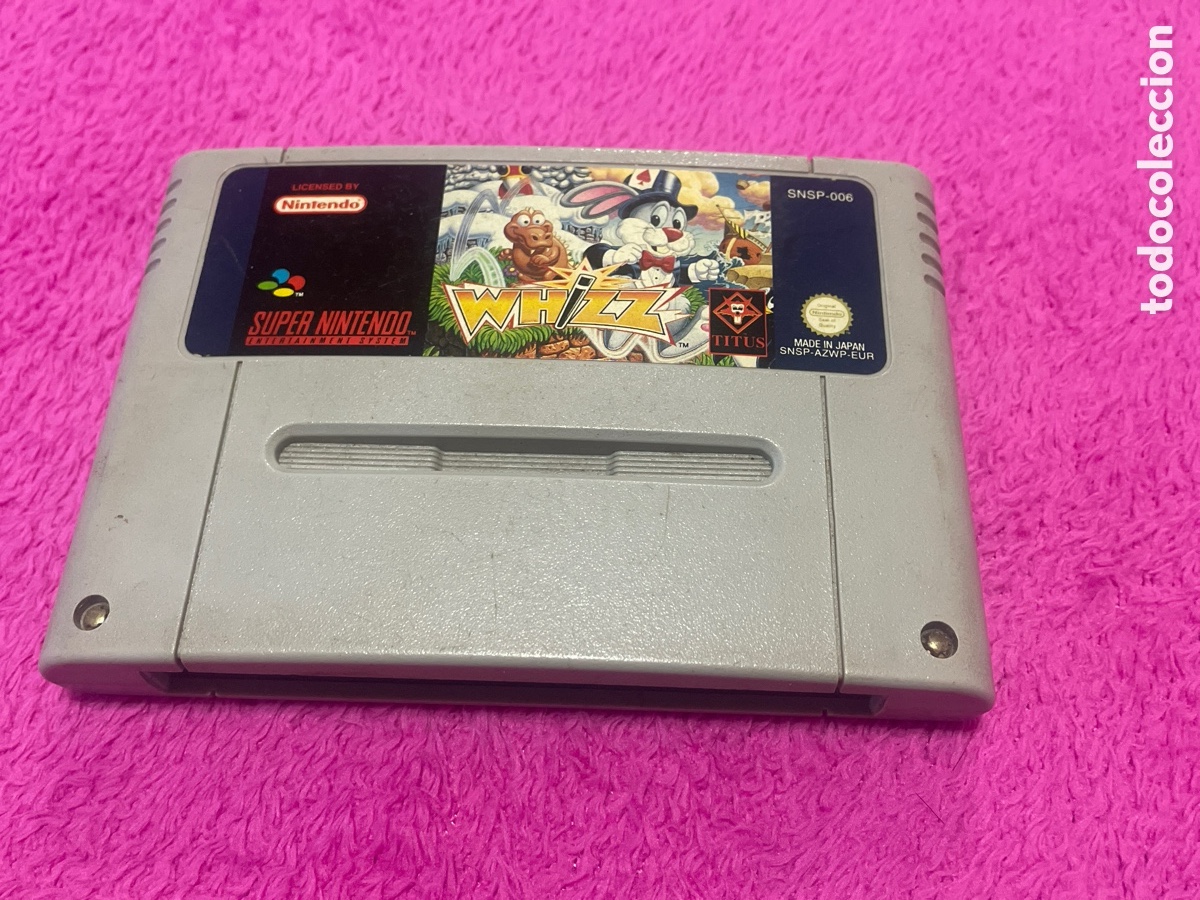 Videojuegos y consolas: SUPER NINTENDO - JUEGO WHIZZ - Foto 1
