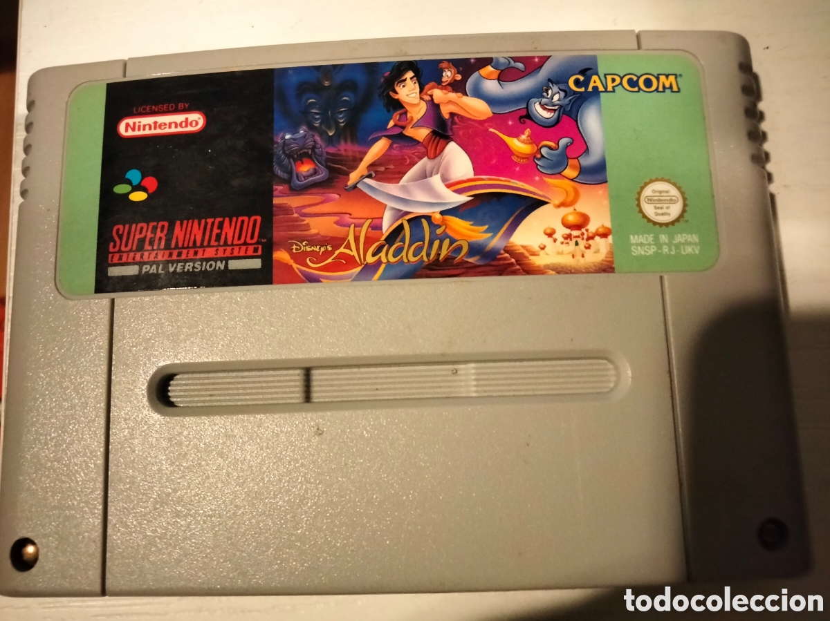 Videojuegos y consolas: Disneys Aladdin. Super Nintendo - Foto 1