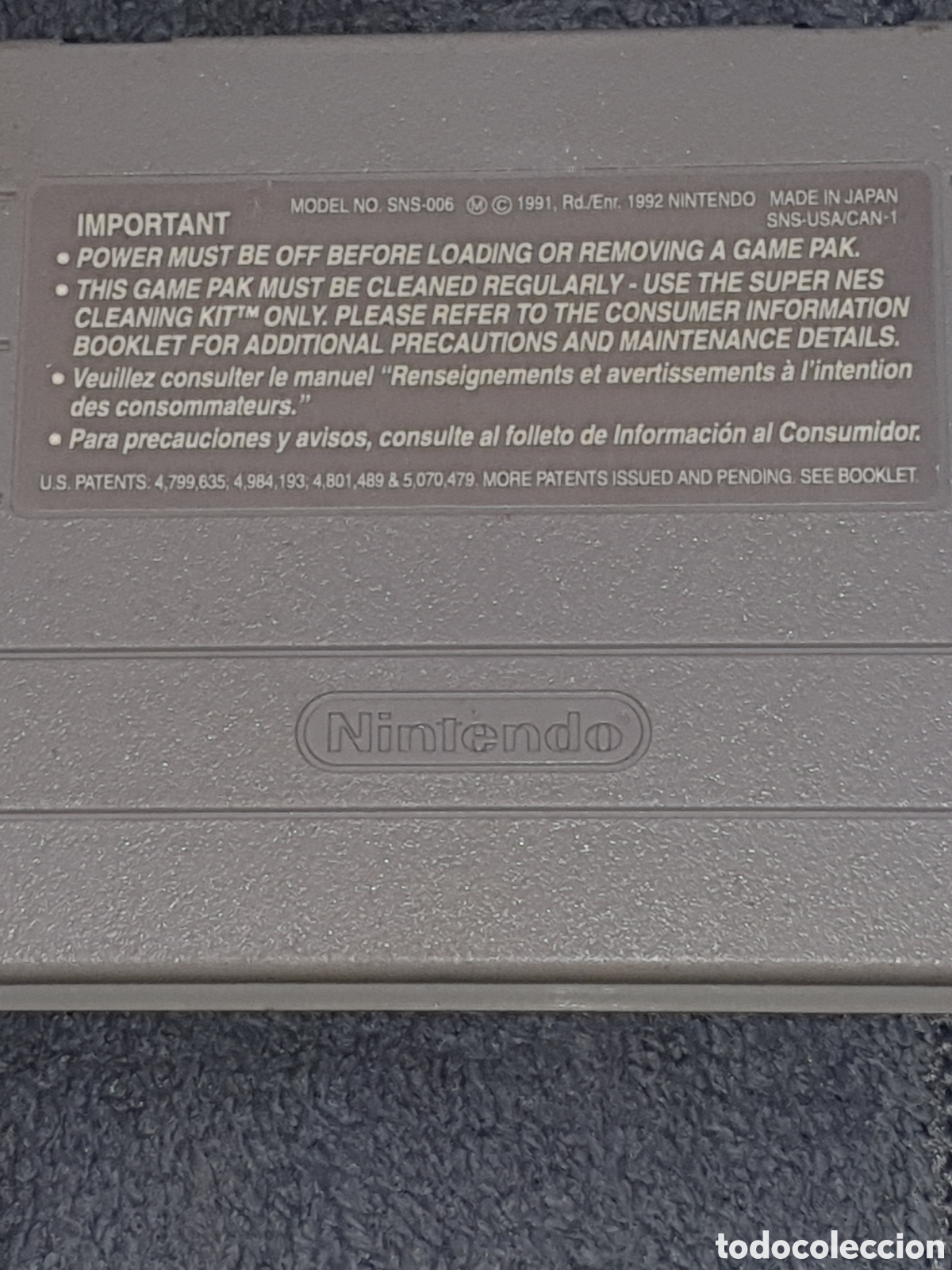 Videojuegos y consolas: ES. Supernintendo - Madden 94, De 2&ordf; Mano. - Foto 2