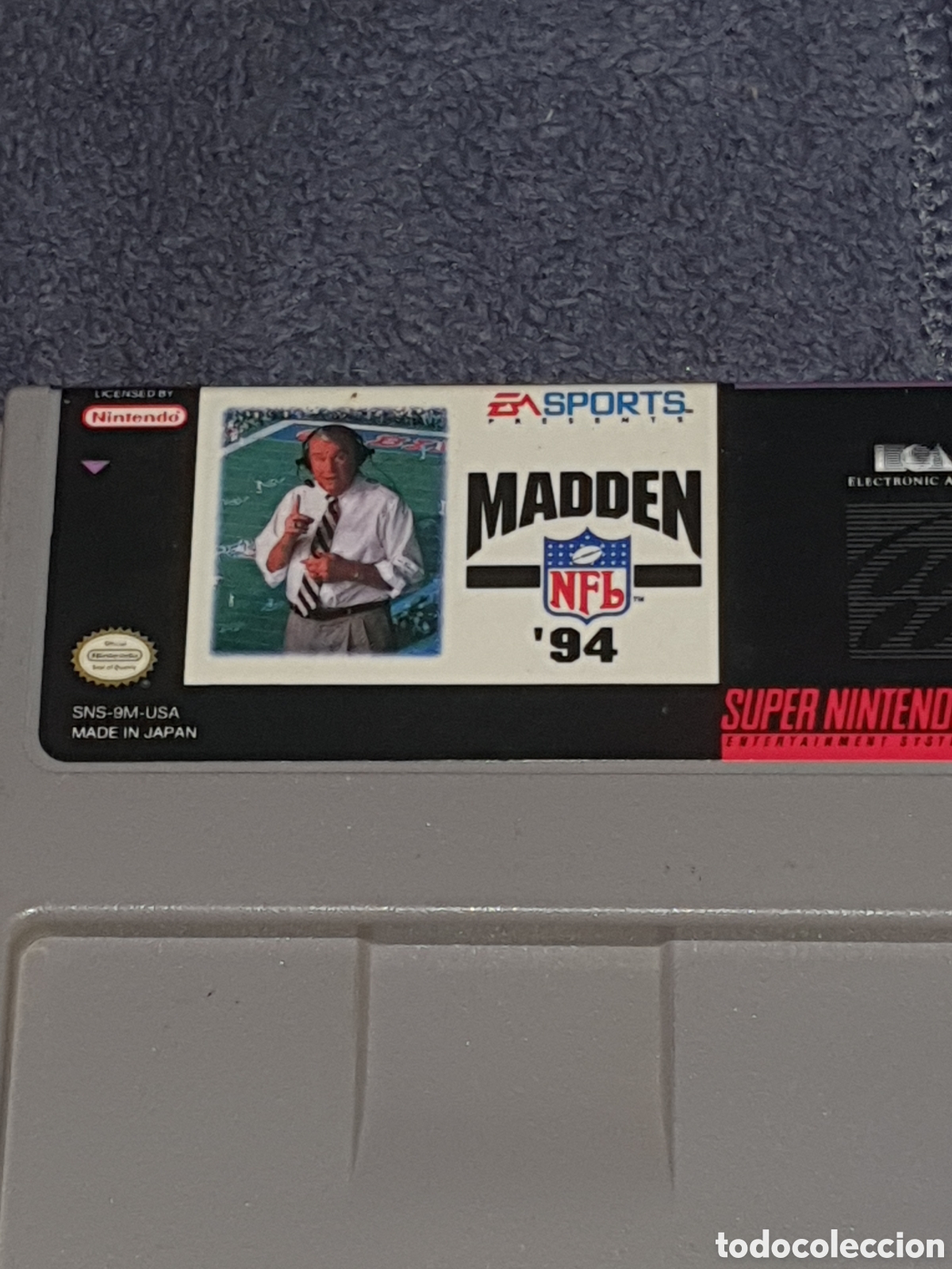 Videojuegos y consolas: ES. Supernintendo - Madden 94, De 2&ordf; Mano. - Foto 3