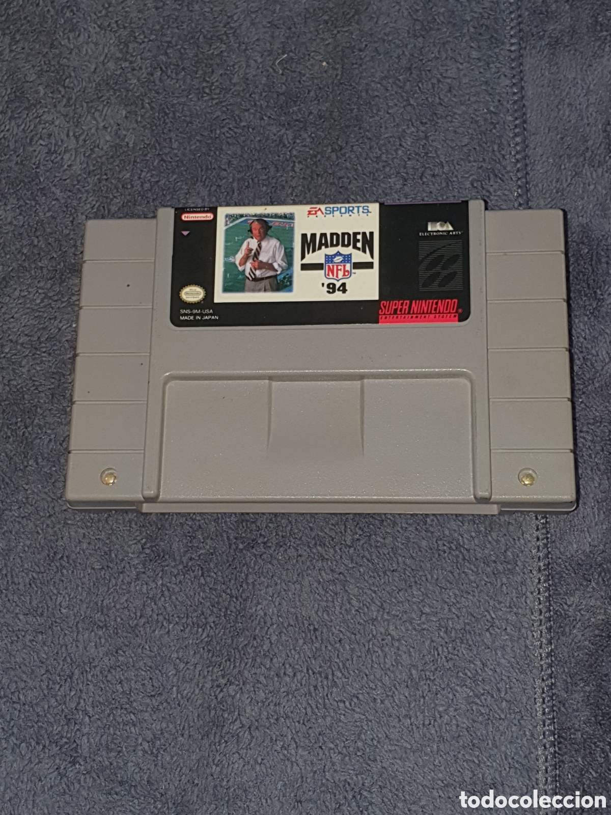 Videojuegos y consolas: ES. Supernintendo - Madden 94, De 2&ordf; Mano. - Foto 1