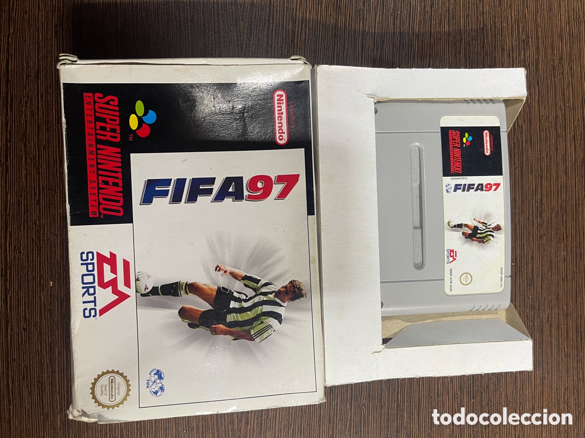 Videojuegos y consolas: FIFA 97,consola Super Nintendo - Foto 1