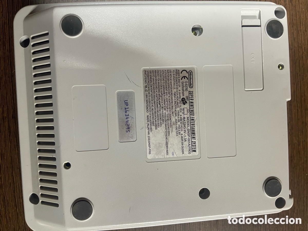 Videojuegos y consolas: S&uacute;per Nintendo SNSP001A - Foto 2