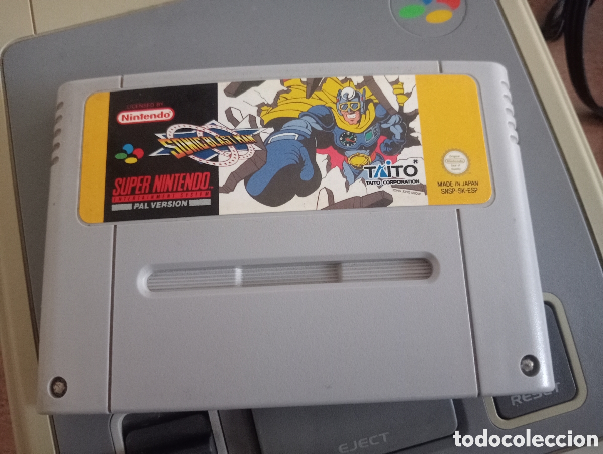 Videojuegos y Consolas: Sonic blast man super Nintendo snes