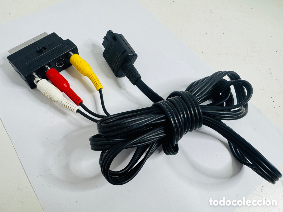 Videojuegos y consolas: Nintendo Cable AV-Scart RGB - Foto 1
