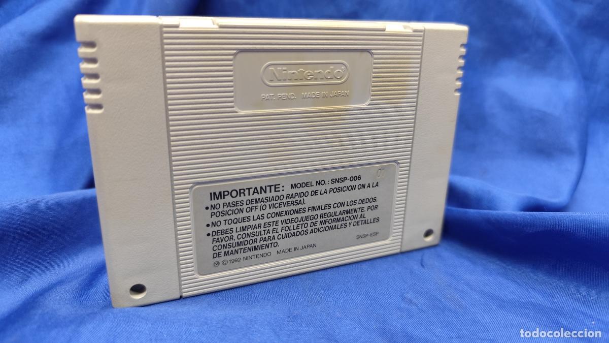 Videojuegos y consolas: juego super nintendo super aleste - Foto 2