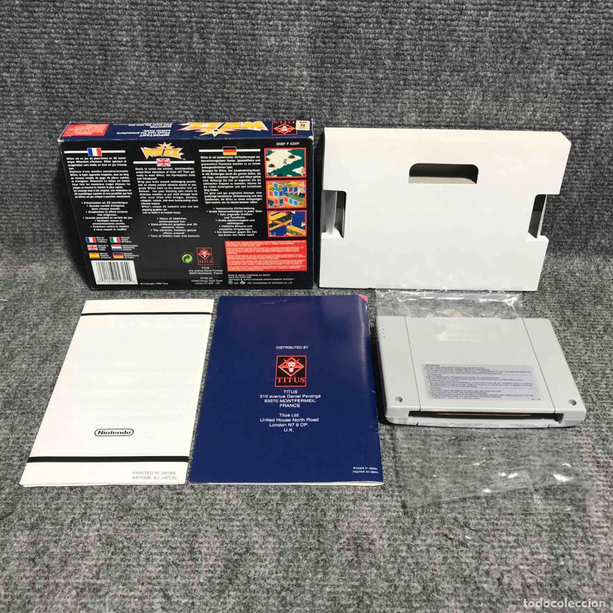 Videojuegos y consolas: WHIZZ SUPER NINTENDO SNES - Foto 2