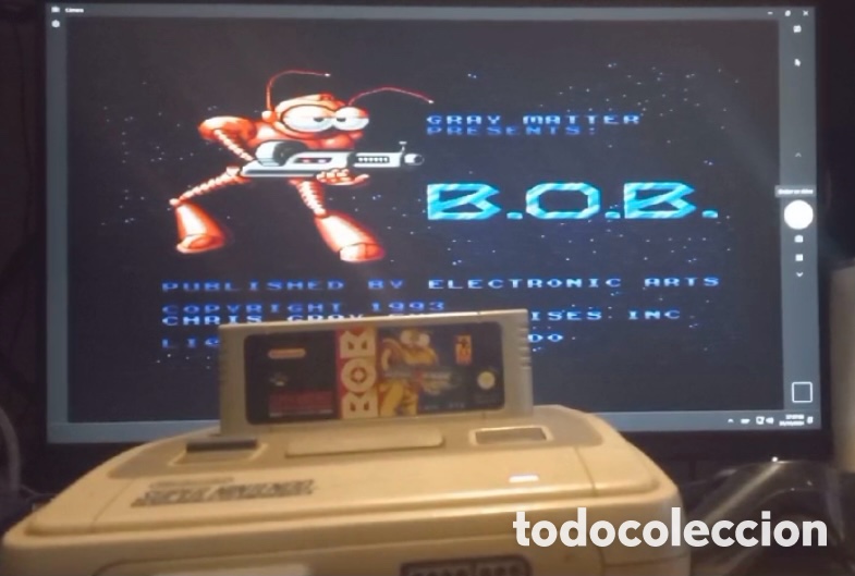 Videojuegos y consolas: Juego B.O.B de Super Nintendo 16 Bits - Foto 5