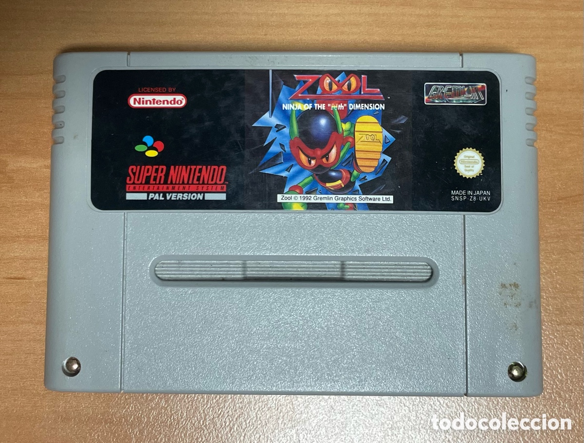 Videojuegos y consolas: Juego Zool de Super Nintendo 16 Bits - Foto 3