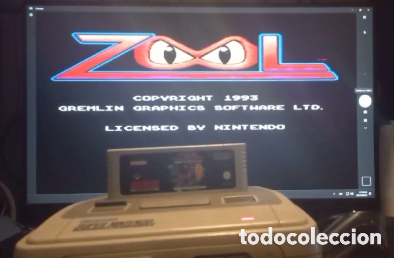 Videojuegos y consolas: Juego Zool de Super Nintendo 16 Bits - Foto 5