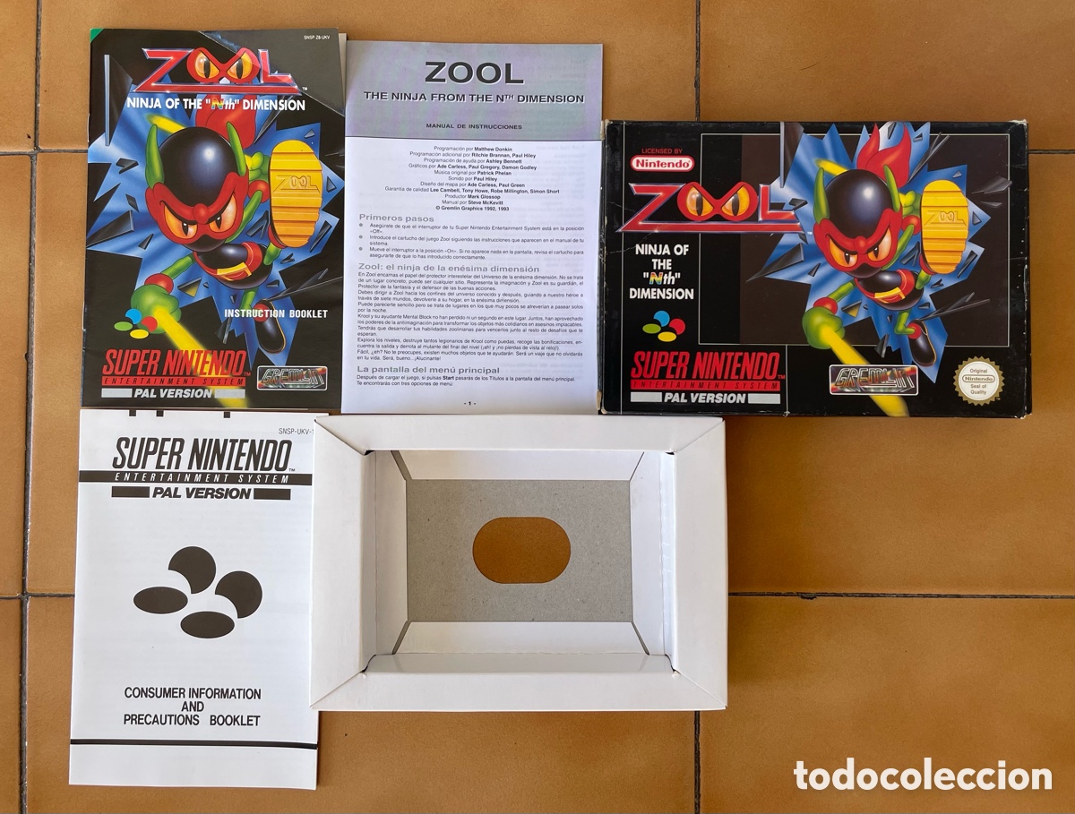 Videojuegos y consolas: Juego Zool de Super Nintendo 16 Bits - Foto 1