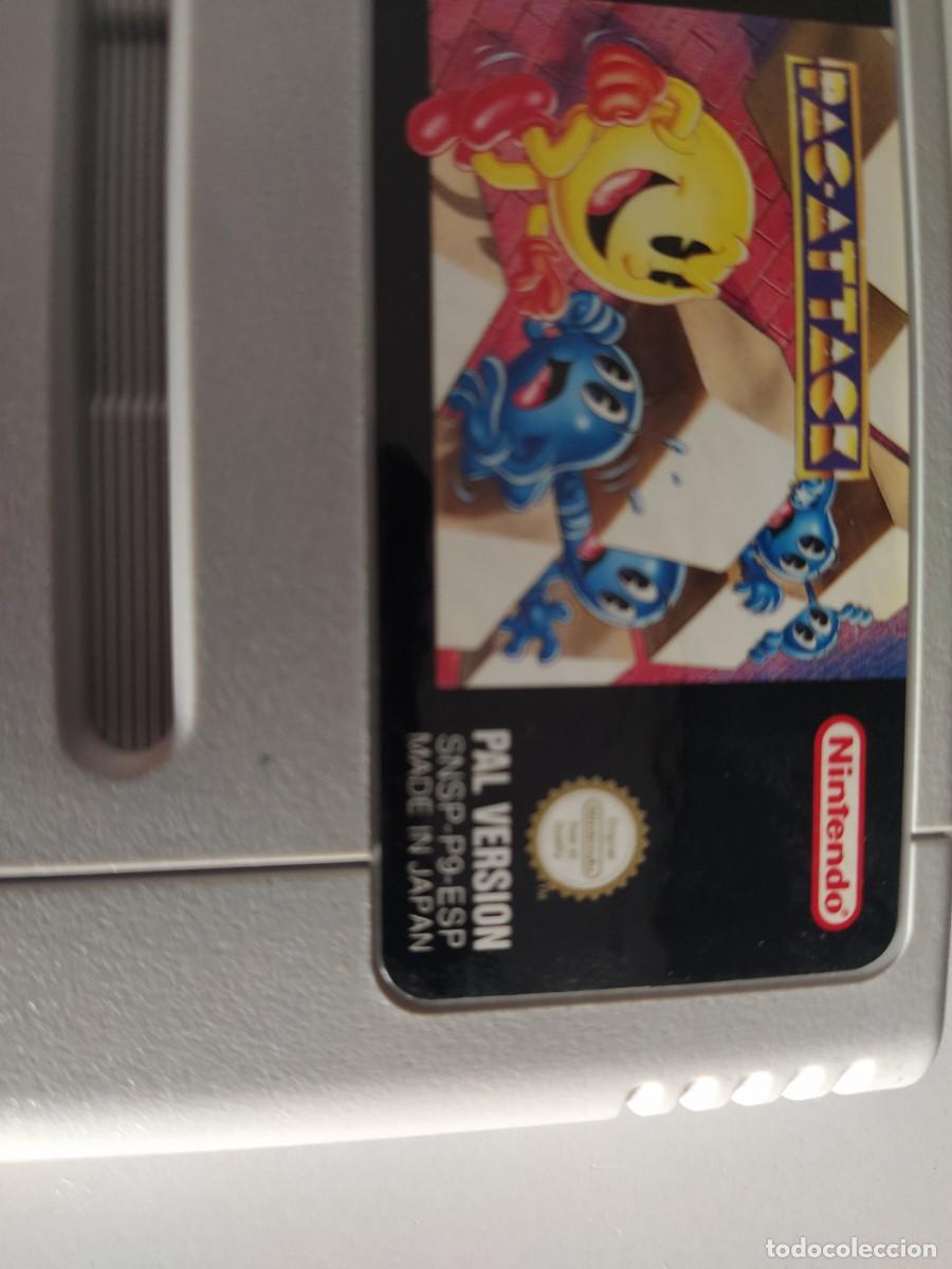 Videojuegos y consolas: PAC-ATTACK SNES SUPER NINTENDO ORIGINAL PAL-ESPA&Ntilde;A - Foto 2