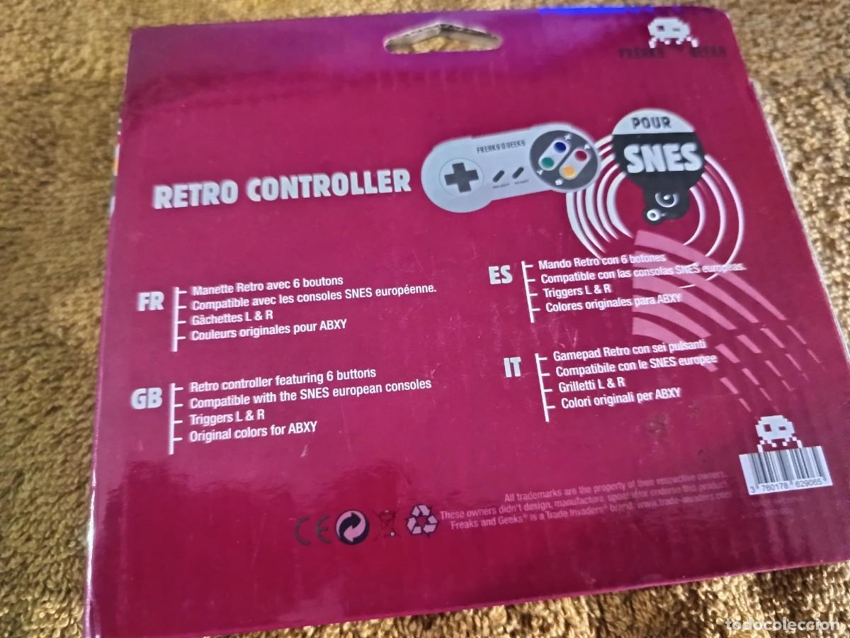 Videojuegos y consolas: mando Snes Super Nintendo - Foto 2