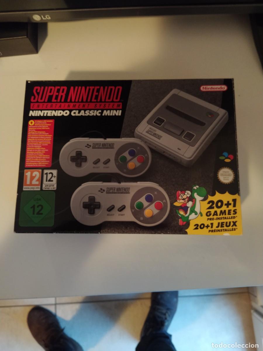Videojuegos y consolas: SUPER NINTENDO MINI SNES , COMO NUEVA - Foto 1