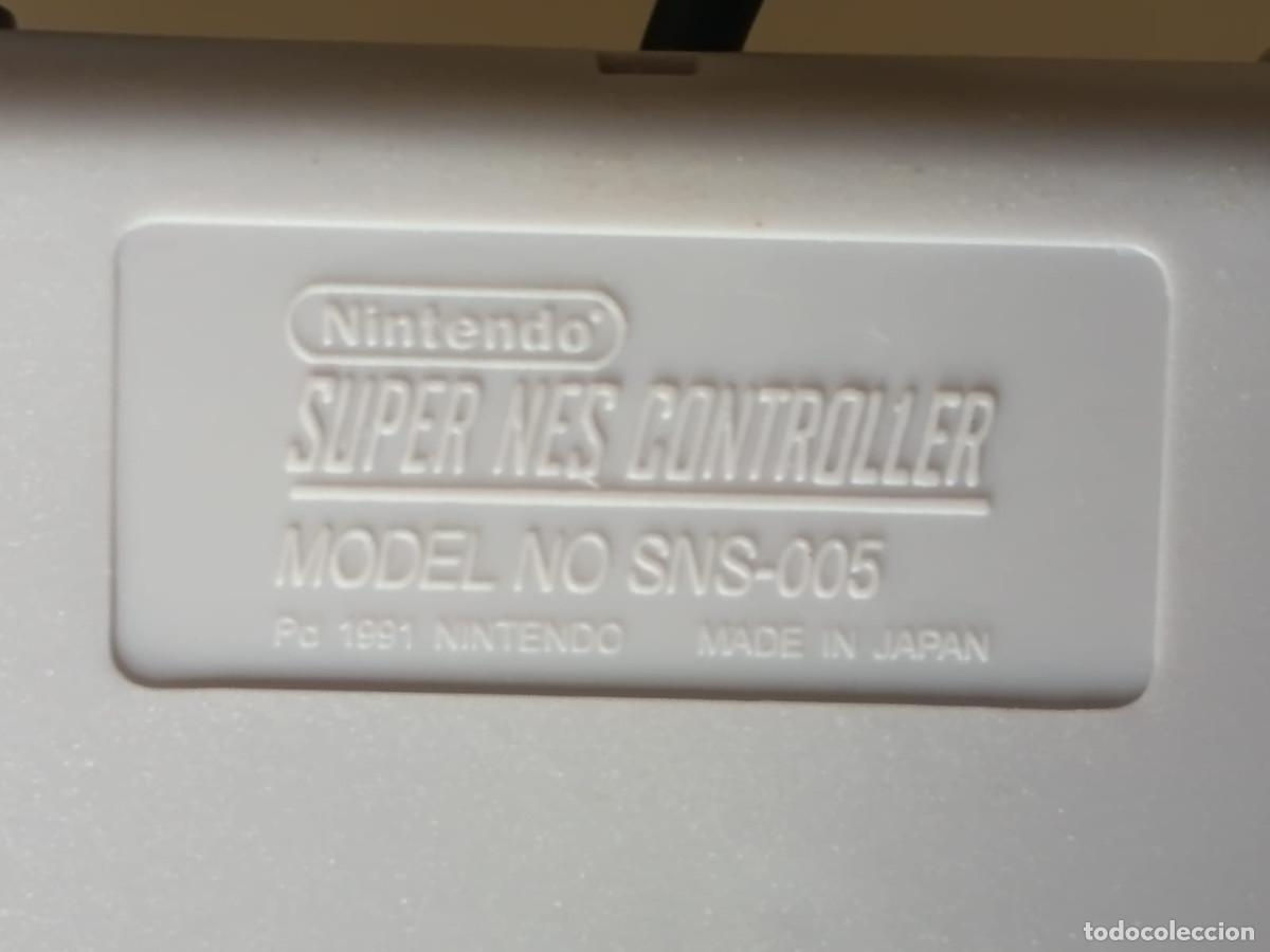 Videojuegos y consolas: Raro !! Super Nintendo Controller Set - PACK 2 Mandos 1991 - Foto 6