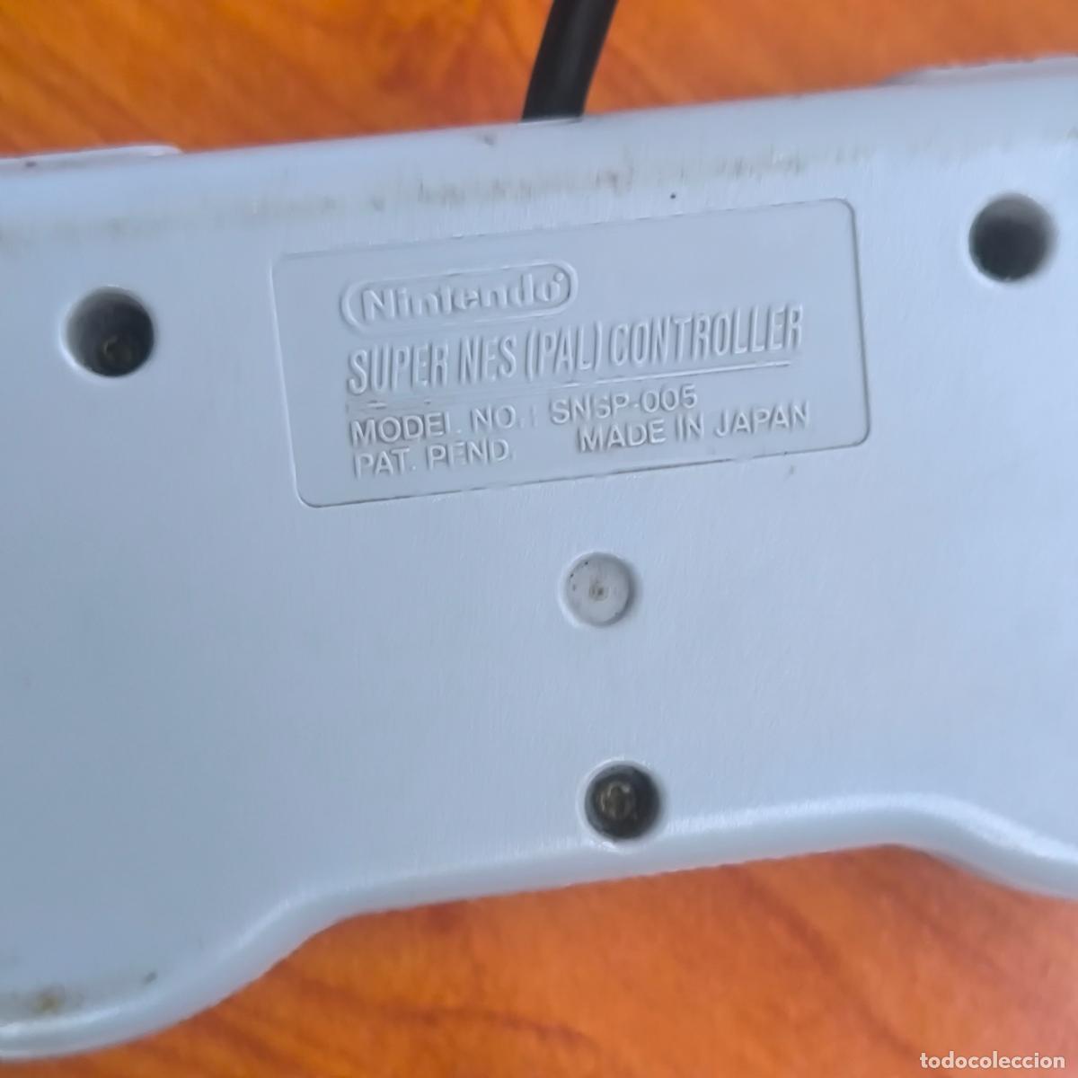 Videojuegos y consolas: Mando Snsp-005 Super Nintendo Entertainment System / SNES Controller - Foto 3