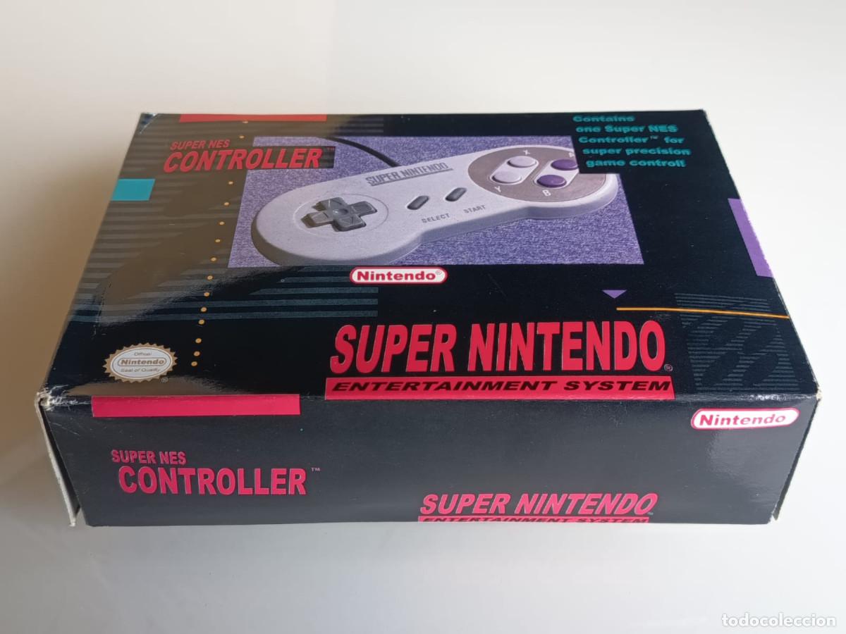Videojuegos y consolas: Raro !! Super Nintendo Controller Set - PACK 2 Mandos 1991 - Foto 7