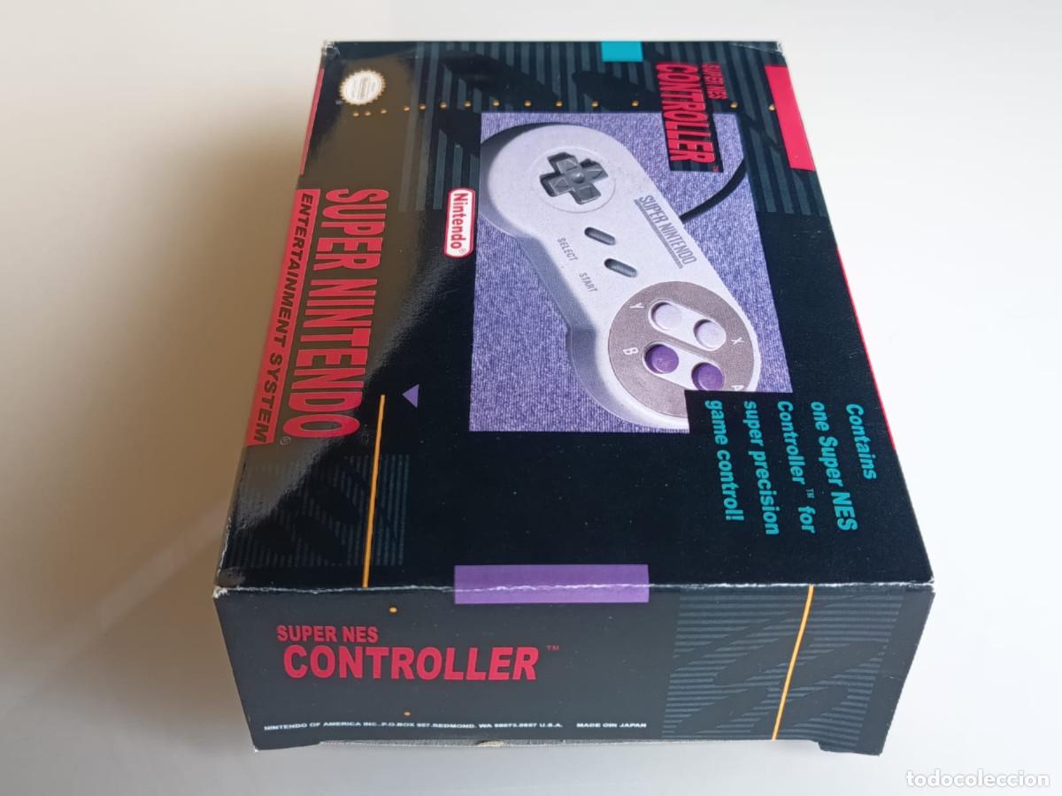 Videojuegos y consolas: Raro !! Super Nintendo Controller Set - PACK 2 Mandos 1991 - Foto 8